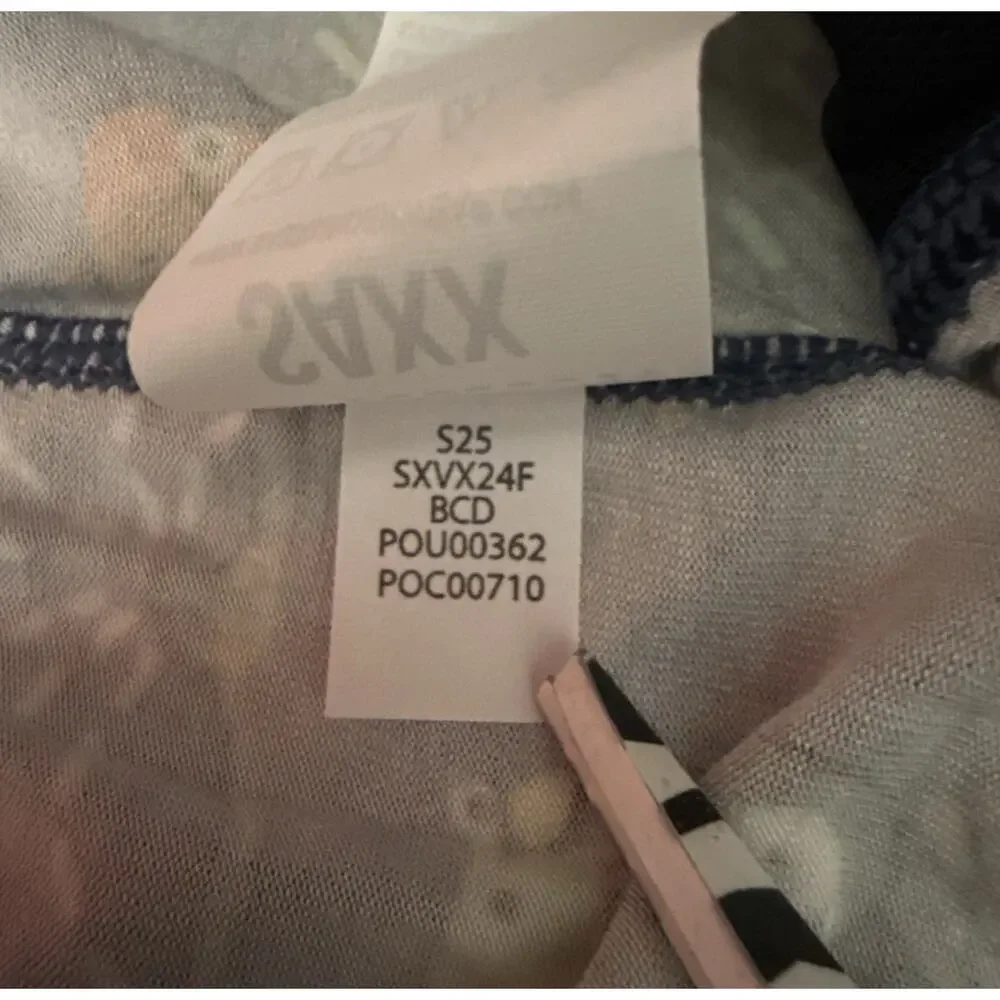 SAXX Vibe Xtra Boxer Brief Mens Small Blue Golf Print Ballpark Pouch NWT